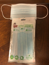 Load image into Gallery viewer, Kids Size Disposable Face Mask (10&#39;s)
